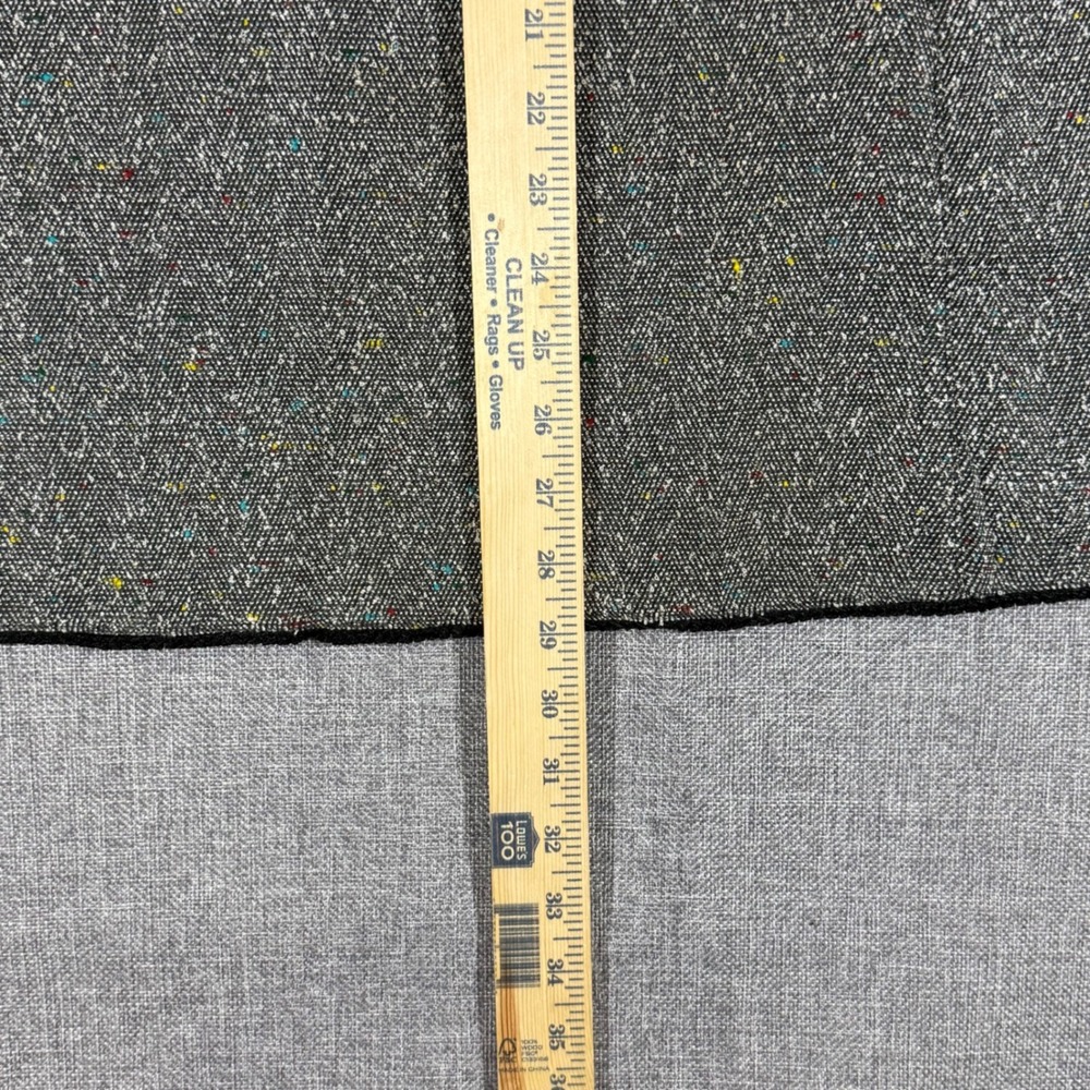 Talbots Tweed A-Line Skirt Womens 6 Grey Wool Confetti Dark Academia VTG Style - Picture 12 of 12